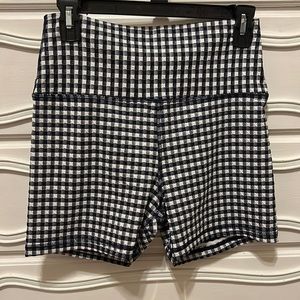 Aerie Gingham Biker Shorts